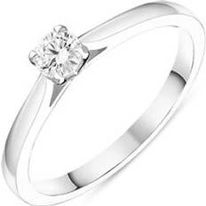 Platinum Brilliant Cut 0.20ct Diamond Solitaire Ring