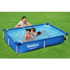 Piscine e Accessori Bestway Steel Pro 56401 Piscina Fuori Terra Steel Pro Rettangoalre 221 x 150 x 43 cm