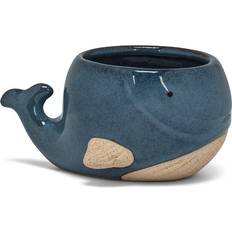 Collection Stoneware Whale Planter Small