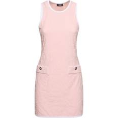 Versace Dresses Versace Baroque Jacquard Terry Short Dress Pink (38 50)