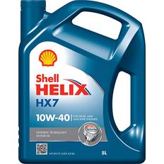 Shell helix hx7 10w40 biludstyr Shell Helix HX7 10W40 5 Liter Motorolie