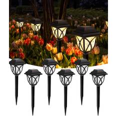 Garden Ornaments on sale ExtraStar Solar Lantern Garden Pathway Light 3000K IP44 Waterproof - Yellow