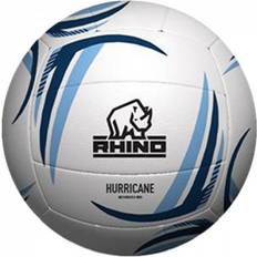 Viscose Fabrics Rhino Hurricane Netball Fabrics Blue, White, Black