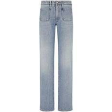 Cuir - Femme Jeans Dolce & Gabbana Jean Évasé En Denim Taille Mi-haute