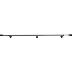 Homeware Vorhangstangenset Schwarz