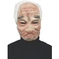 White Head Masks Adult's Grandpa Mask