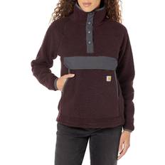 Carhartt Vêtements d'extérieur Carhartt Relaxed Fit Fleece Pull - Rouge Foncé