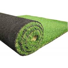 Artificial Grass Artificial Grass Turf Astroturf Rug 7x12 Feet Indoor Outdoor Fake Grass for Dogs Potty, Rubber Backing with Drainage