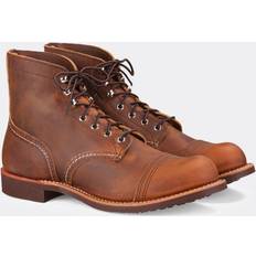 Koper - Man Laarzen Red Wing Iron Ranger Boot - Copper Rough/Though Leather