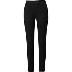 Nümph Dame Bukser & Shorts Nümph NUSIDNEY JEANS BLACK Pirate Black Grå Jeans