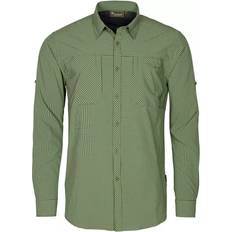 Hunting Shirts Pinewood InsectSafe Shirt Pine Green/Offwhite