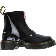 Dr. Martens Mid Boots Bex Heart Zip Boot Black Patent Lamper kid Black kid