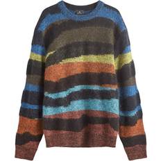 Clothing Paul Smith Men's Mohair Stripe Jumper Blue