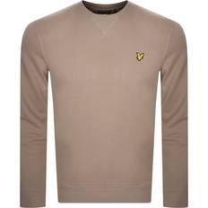 Brown - Sweatshirt Jumpers Lyle And Scott Crew Neck Sweatshirt Brown