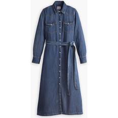 Levi's Blauw Jurken Levi's Quinney Denim Dress