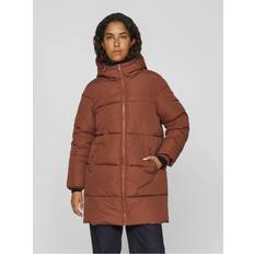 Vila Woman Coats Vila Petite Kapuzen Stepp Mantel