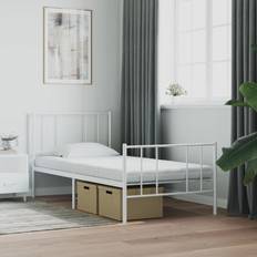 VidaXL Madrasser vidaXL 90x210 cm 7 Zoner Hårdhed 20 ILD Hvid Skummadras