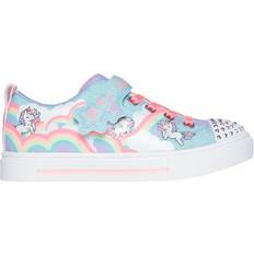 Skechers Little Kid's Twinkle Sparks Toes Jumpin Clouds Sneaker - Turquoise/Multi