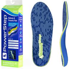 PowerStep Unisex-Adult Memory Foam Insoles, Blue, Men's 5-5.5 Women's 7-7.5