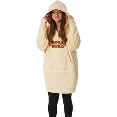 Stranger Things Blanket Hoodie (Unisex Kids Beige)