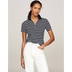 Mujer - Multicolor Polos Tommy Hilfiger Camiseta '1985' - Navy/Blanco