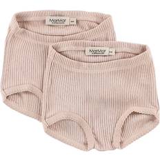 Rosa Boxershorts Barnkläder MarMar Kalsonger 2-pack Rosa MarMar 68 Underkläder