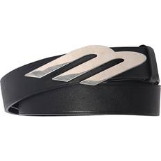 Balenciaga Belts Balenciaga 3.5cm 3b Logo Leather Belt Black (85 90)