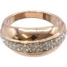 Quartz Rings Buckley London Rose Gold Plated Ring R456L