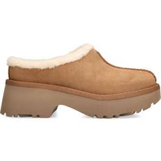 Suede - Women Clogs UGG Suede Cosy New Heights Mules beige