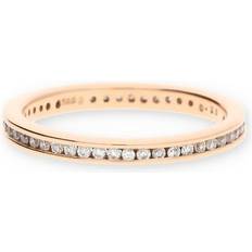 14k - Roségold Ringe JuwelmaLux Ring 585/000 (14 Karat) Rotgold mit Brillanten JL25-07-0080