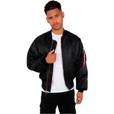 Arancione - Uomo Giubbotti Alpha Industries Giacca MA - Nero