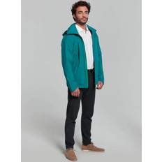 Skane Men regnjakke Teal Green