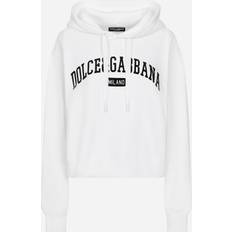 Dolce & Gabbana Damen Pullover Dolce & Gabbana Hoodie aus Baumwolljersey