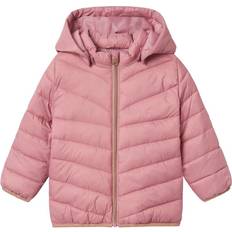 Guld Ytterkläder Name It Monay Jacka - Rosa