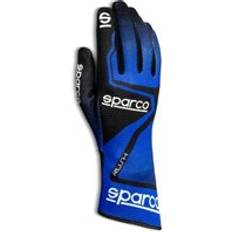Blåa Motorcykelhandskar Sparco Handskar 00255610BXNR Blå Svart