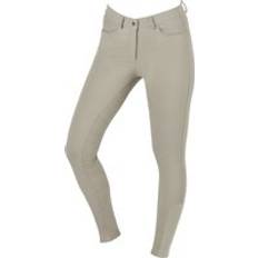 Beige Équipement pour motards Dublin Pantalon équitation full grip femme Shelby Beige