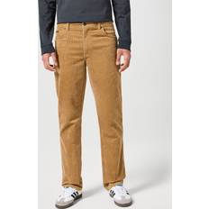 Fløjl - Herre Jeans Wrangler Texas Tigers EYE Mand Brun Chinos Straight Fit hos Magasin