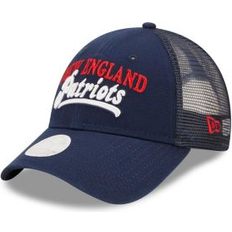 England Caps New Era Women's Navy England Patriots Team Trucker 9FORTY Snapback Hat