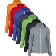 Dam - Friluftsjackor - Orange Printer RED Ladies Vert Softshell Jacket 2261050 Orange Colour: Oran