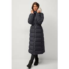 Áhkká Dunkappa Gold Long Down Coat Matte Svart