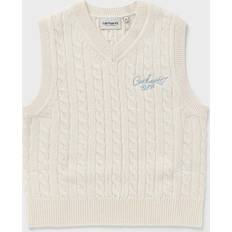 Dame - Naturfarvet Veste Carhartt WIP Signature Vest Pullover natural/dusty ice