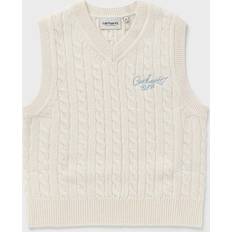 Carhartt WIP M Gilet Carhartt WIP Signature Vest Sweater Women Beige