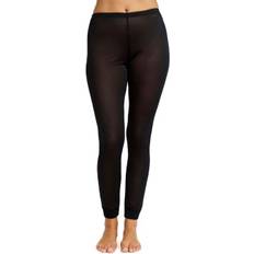 Zijde Panty's Damella Silk Leggings Nougat Zijde - Noir