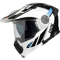 Men Motorcycle Helmets iXS Venture 1.0, flip up helmet color: Black/White