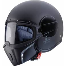 Caberg Motorrad Helm Jethelm Ghost matt Black