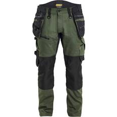 Blåkläder Blaklader Craftsman Trousers With Stretch 19701149 Forest Night/Black