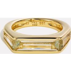 By Pariah Kiama Pinky Ring Green Amethyst