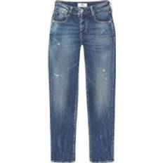 Le temps des cerises Mom-Jeans 7/8 Destroyed Damen Bambino 400/17 Bleu