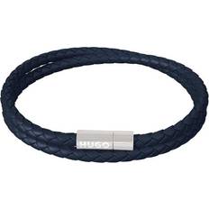 HUGO Doublebraid 10253573 Bracelet Silber Mann