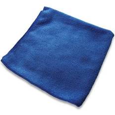 Blue Cloths Impact 240-Piece Carton Lightweight 16 in. x 16 in. Microfiber Cloths - Blue